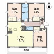 ショーンはなみずき A棟の間取り画像