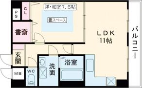レ・ゼフィールの間取り画像