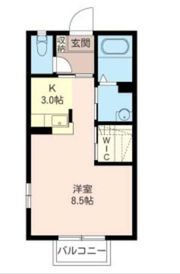 アンクラージュBの間取り画像