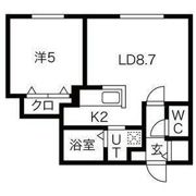 コローレ発寒南の間取り画像