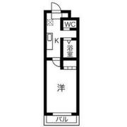 A・City八帖の間取り画像