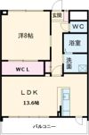 アクシス三本木の間取り画像
