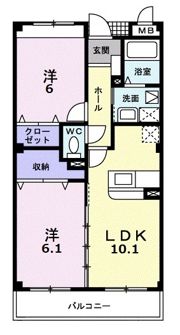 フォレスタ ヴェルデの間取り画像