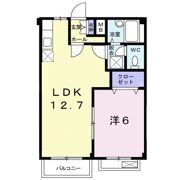 フォレストパークAの間取り画像