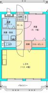 i-serene大橋の間取り画像