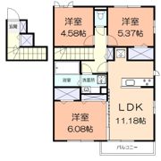 MELROSE Southの間取り画像