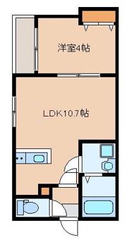 リテラ空港前Ⅱの間取り画像