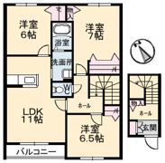 カサ・モーヴの間取り画像