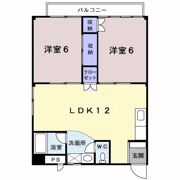 サンハイツ執行の間取り画像