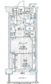 日神デュオステージ三ツ沢公園の間取り画像
