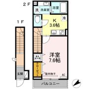 アミティエ本町の間取り画像