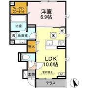 グランツ久米川の間取り画像