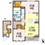 グランツ久米川の間取り画像