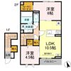 グランツ久米川の間取り画像