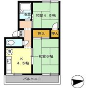 メゾンワタナベ Bの間取り画像