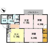 メゾンふじⅢの間取り画像