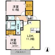 フェアプラッツ参番館の間取り画像