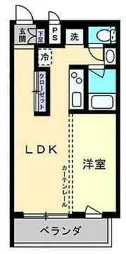 コリドールナカノの間取り画像