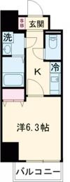 MISTRAL姫路駅前Ⅳの間取り画像