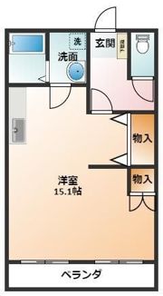 メゾン・ド・エルⅢの間取り画像