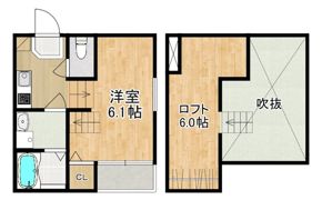 MODERN PALAZZO 福田町Aの間取り画像