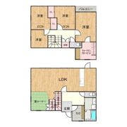 引野町北5丁目貸家の間取り画像