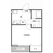 MQuarto淵野辺Ⅰの間取り画像