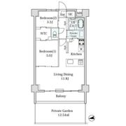 le Sud αの間取り画像