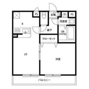 アムール 植村の間取り画像