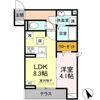 Dアセット飛田給の間取り画像
