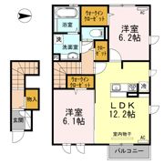 ソレイユ Aの間取り画像
