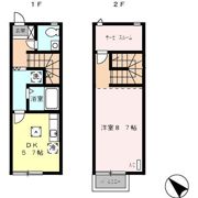 リースランドグランデ Aの間取り画像