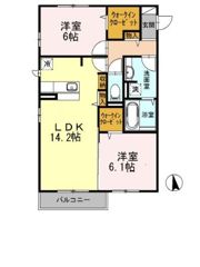 ビアン シャンテの間取り画像