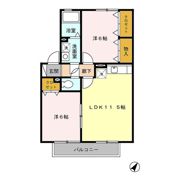ネオポリス都 A棟の間取り画像