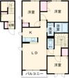 シャーメゾン尾上の間取り画像