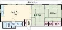 あづみマンションの間取り画像