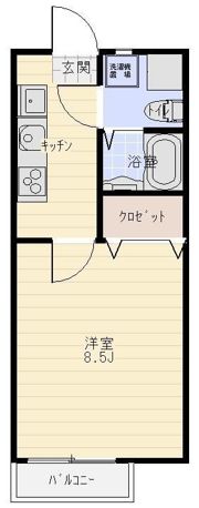 コートハウス リーブラの間取り画像
