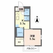 アゼリア大岡 Bの間取り画像