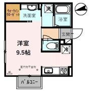 コンフォールⅡの間取り画像