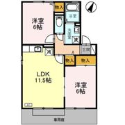 セジュールヴィヴレの間取り画像