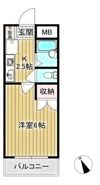メゾンドブランシュの間取り画像