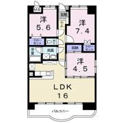 ジーニアスの間取り画像