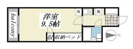 ダイアパレス仙台中央の間取り画像
