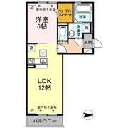 ガーネットの間取り画像