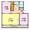 リバーヒルⅠの間取り画像