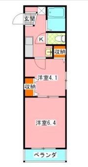 アルコープ2の間取り画像