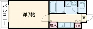 オーシャンビュー湊町の間取り画像