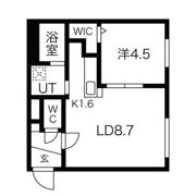 アレナ宮の沢の間取り画像