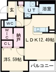 カーサパズEの間取り画像
