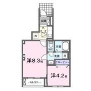 リリーの間取り画像